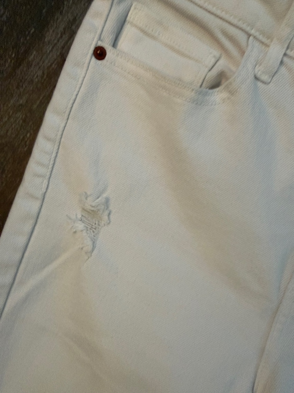 Cello White Ripped Skinny Jeans - Picture 3 of 12
